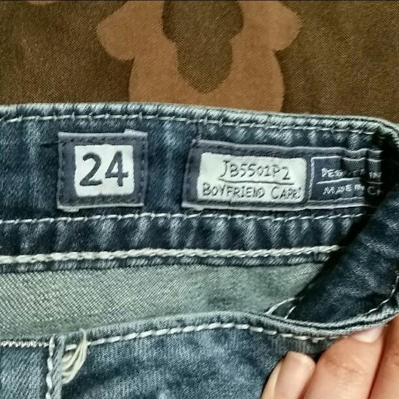 Miss me Capri Jeans size 24 - Picture 4 of 4